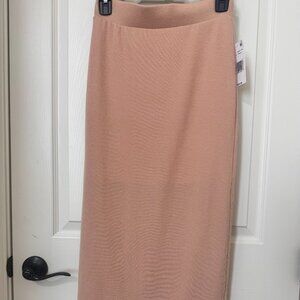 NWT - Moa Moa Juniors Skirt sz S Oatmeal Pink